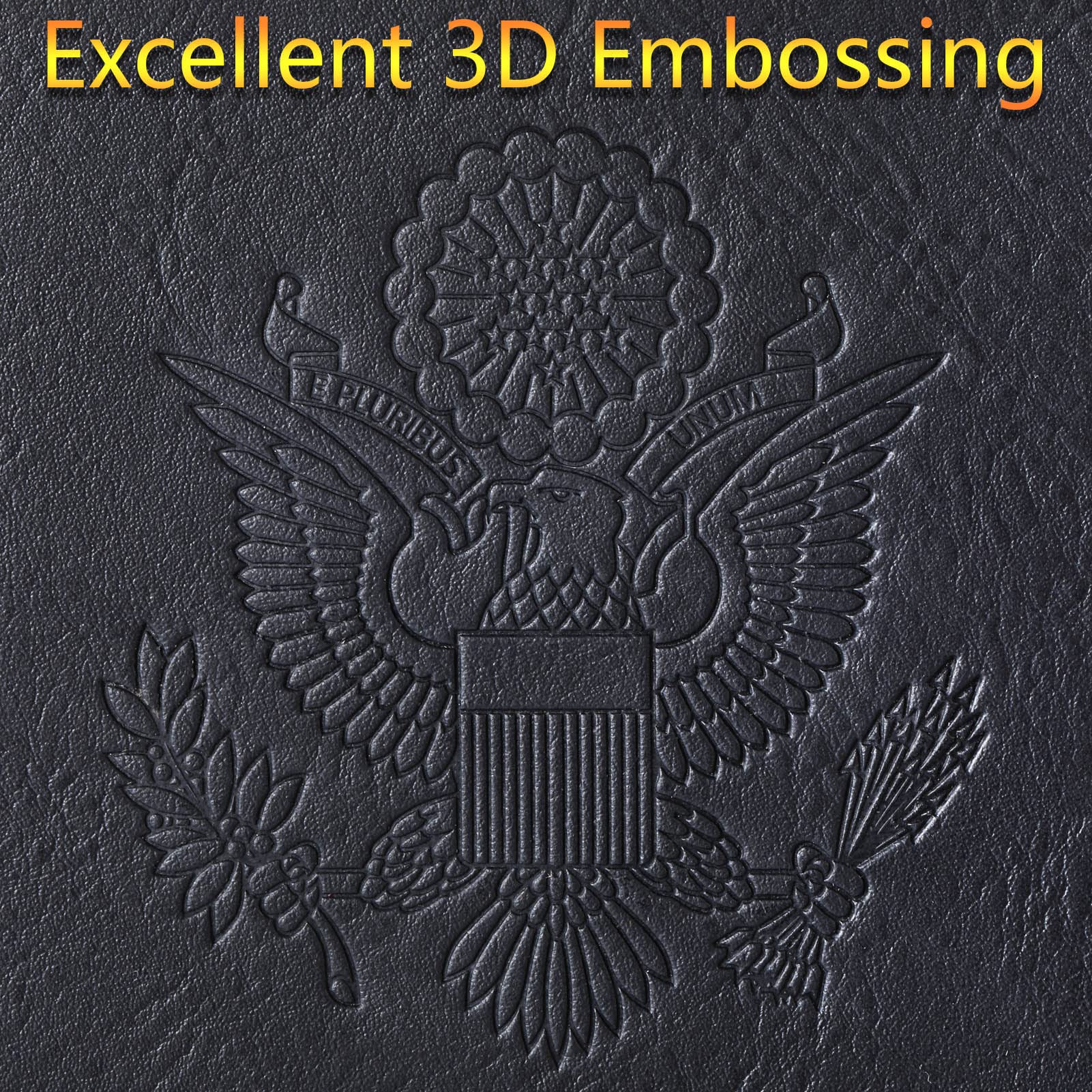 LOHASLIFE Airtag Passport Holder Cover Wallet Leather RFID Blocking Case Travel Accessories for Men and Women Black - View 8 of 9