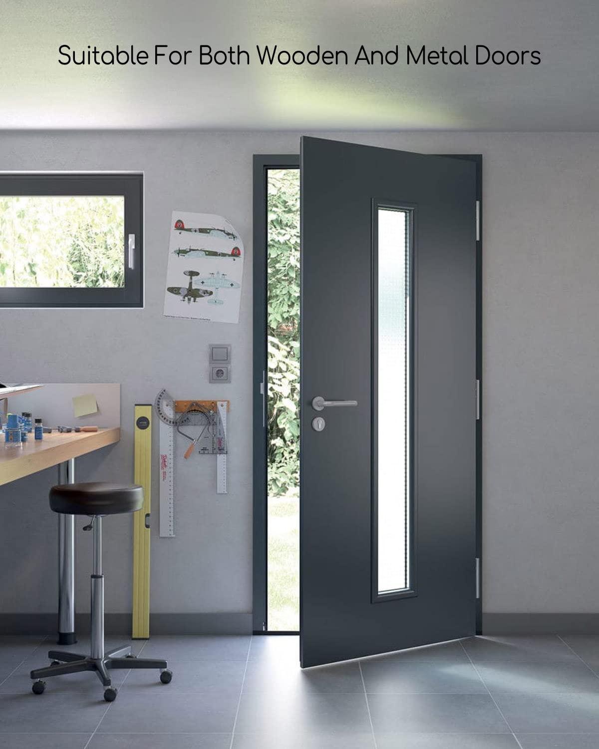 EMIHO EMIHO Heavy Duty Electric Strike Lock ANSI Standard Adjustable Fail-Secure Fail-Safe for DC Electric Door Access Control System 12VDC - View 2 of 6