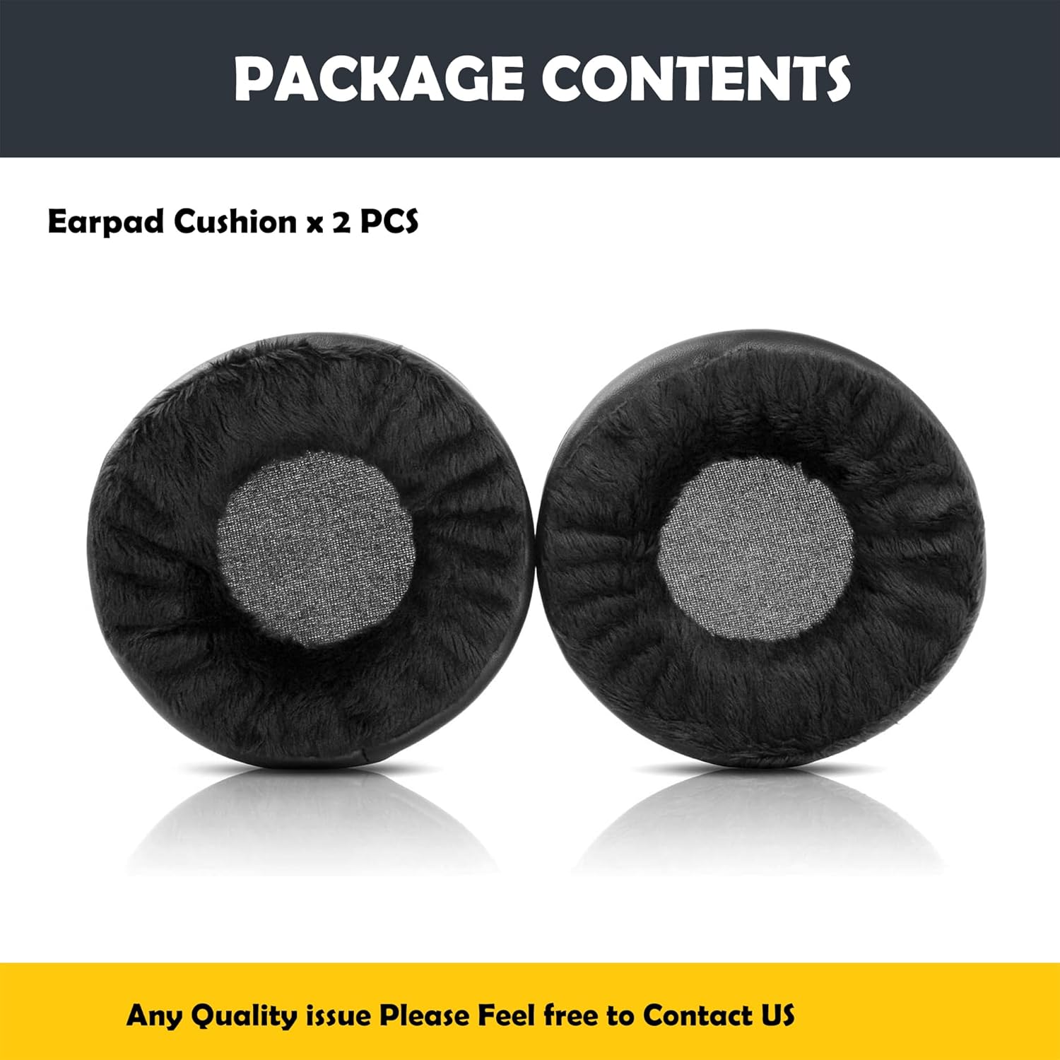 HTINDUSTRY HTINDUSTRY Fabric Earpads Cushions Replacement for AKG HD MKII K550 K551 K553 K240 K241 K270 K271 K272 K290 Headphones Soft Foam - View 5 of 6