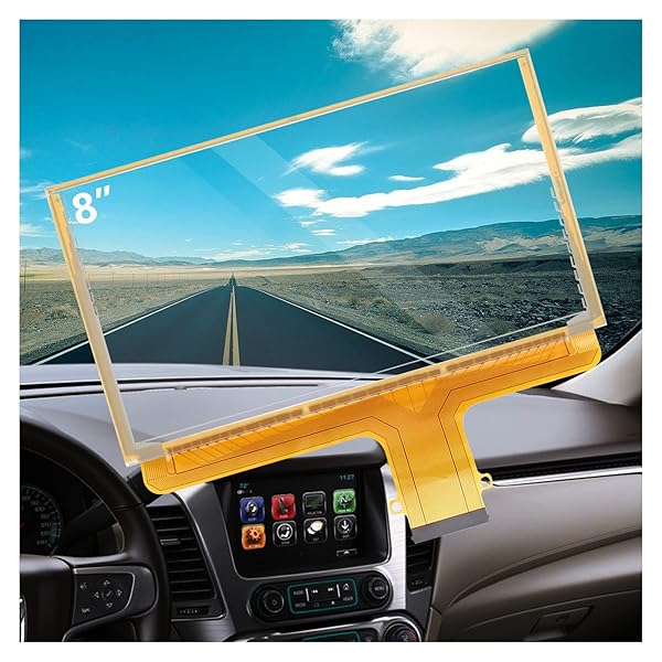 YWM Fit GMC 8 Inch Touch Screen LCD Display OEM Compatible for 2015-2018 Chevrolet Silverado Suburban Tahoe GMC Yukon Sierra Replace DJ080PA-01A - View 7 of 9