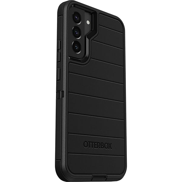 OtterBox OtterBox Defender Series Case for Samsung Galaxy S22 Plus with Holster Clip and Microbial Defense Protection in Black - View 8 of 11