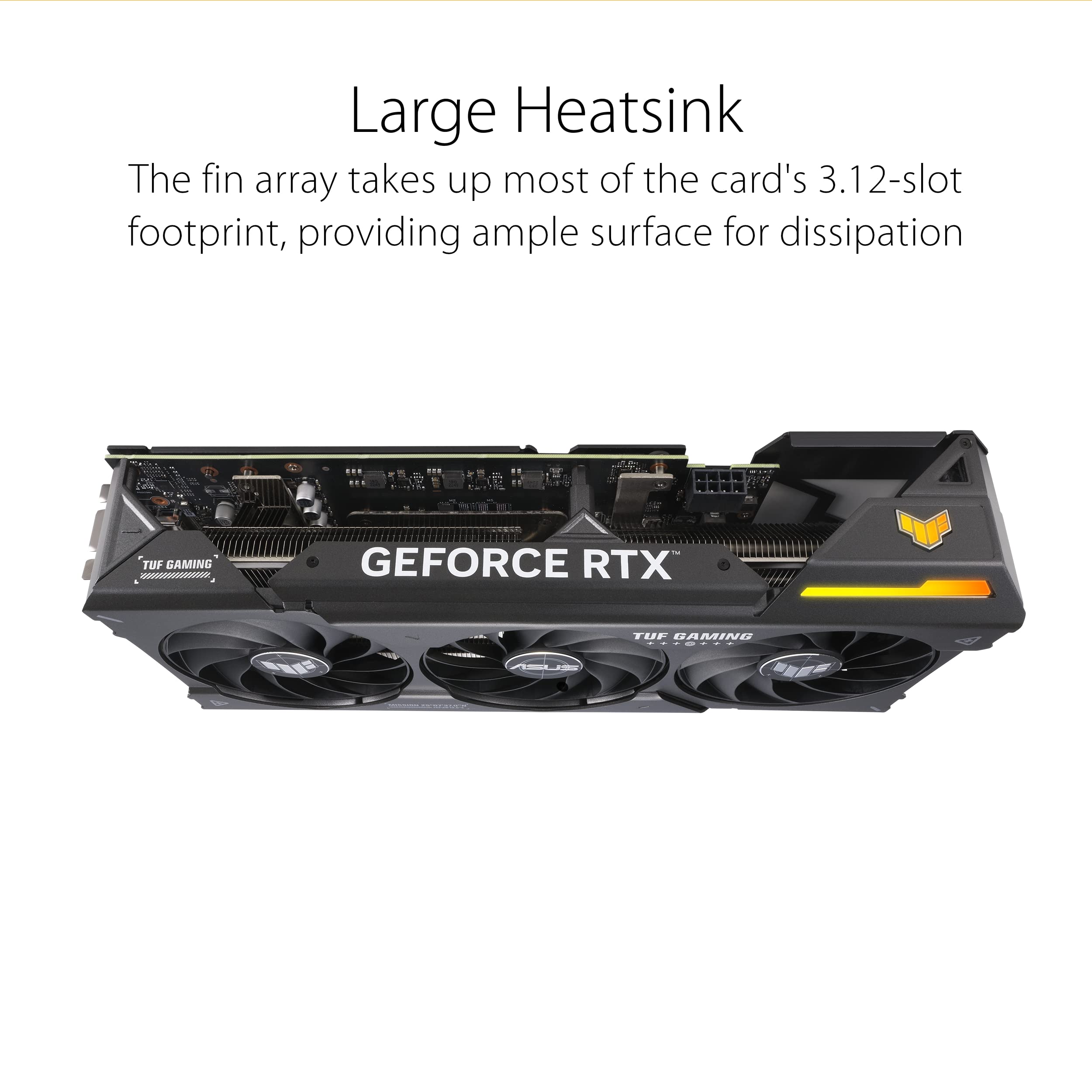 ASUS ASUS TUF Gaming GeForce RTX 4060 Ti OC Edition 8GB GDDR6 Graphics Card with DLSS 3 and HDMI 2.1a for Ultimate Gaming Performance - View 2 of 5