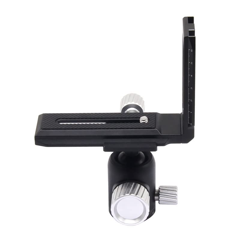 M-REMOTE Horizontal Vertical Dual Arca-Swiss Type Quick Release L Bracket for RSC2 RS3 PRO Camera Stabilizers Tripod Accessories Black - View 8 of 8