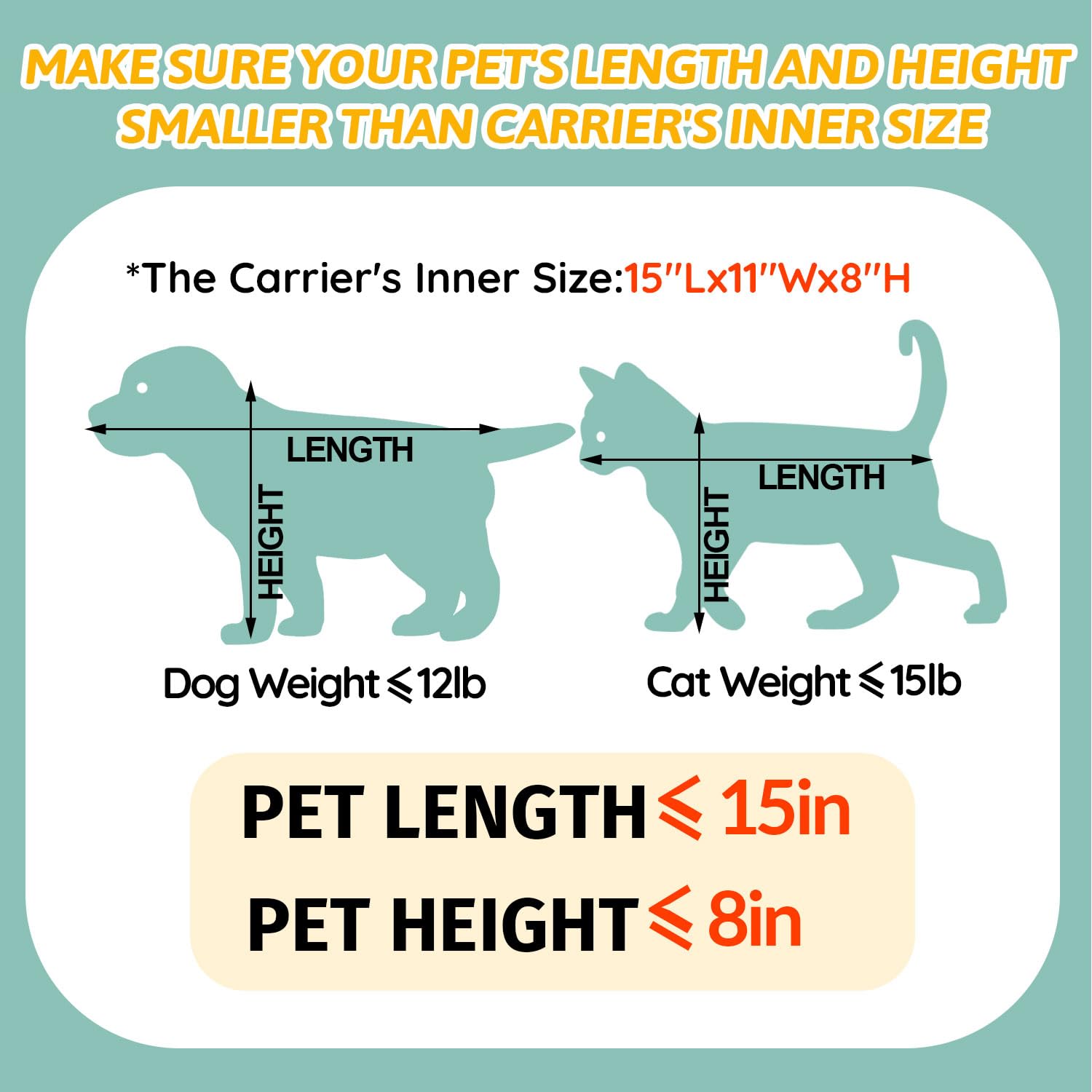 Petskd Petskd Pet Carrier Southwest Airline Approved Soft Dog Carrier for Small Cats and Dogs Travel Bag for Pets 1-15 LBS Black - View 4 of 9