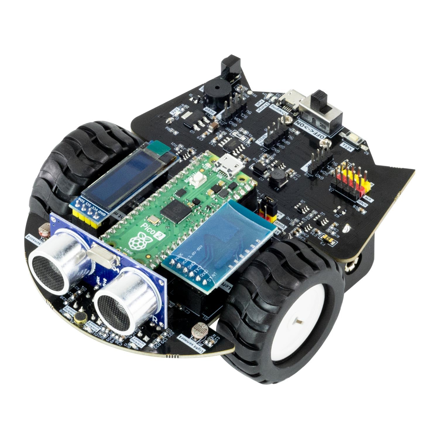 Yahboom Yahboom Raspberry Pi Pico Smart Robot Car Starter Kit for DIY MicroPython Programming and Electronics Projects - View 7 of 9