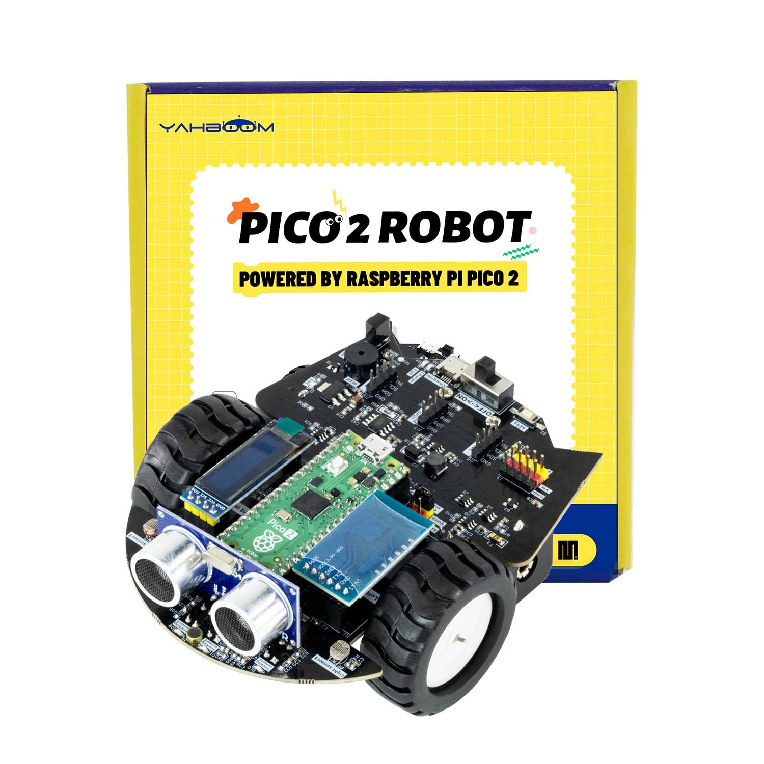 Yahboom Yahboom Raspberry Pi Pico Smart Robot Car Starter Kit for DIY MicroPython Programming and Electronics Projects - View 8 of 9