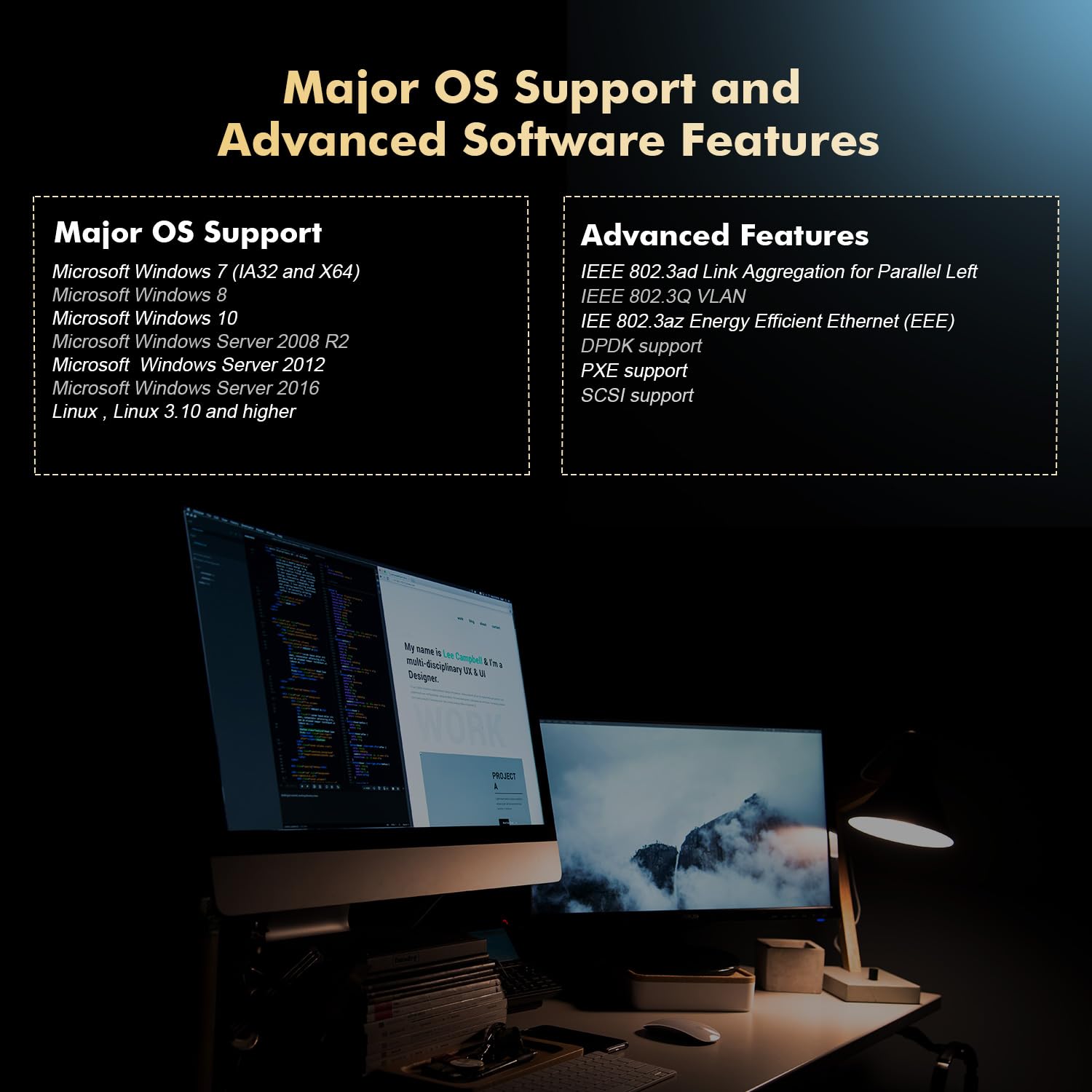 Binardat 4 Ports 2.5G PCIe Network Adapter RTL8125B Ethernet NIC Card for Windows and Linux with PXE Support - View 7 of 7