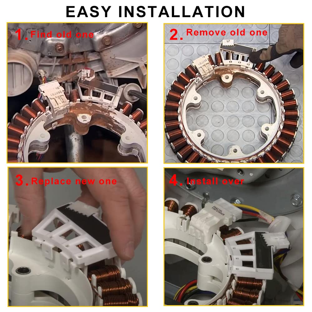 JFQWLE JFQWLE 6501KW2002A Washer Rotor Position Sensor Assembly for Kenmore LG Washers Replacement Parts - View 6 of 7