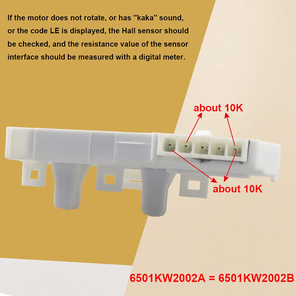 JFQWLE JFQWLE 6501KW2002A Washer Rotor Position Sensor Assembly for Kenmore LG Washers Replacement Parts - View 7 of 7
