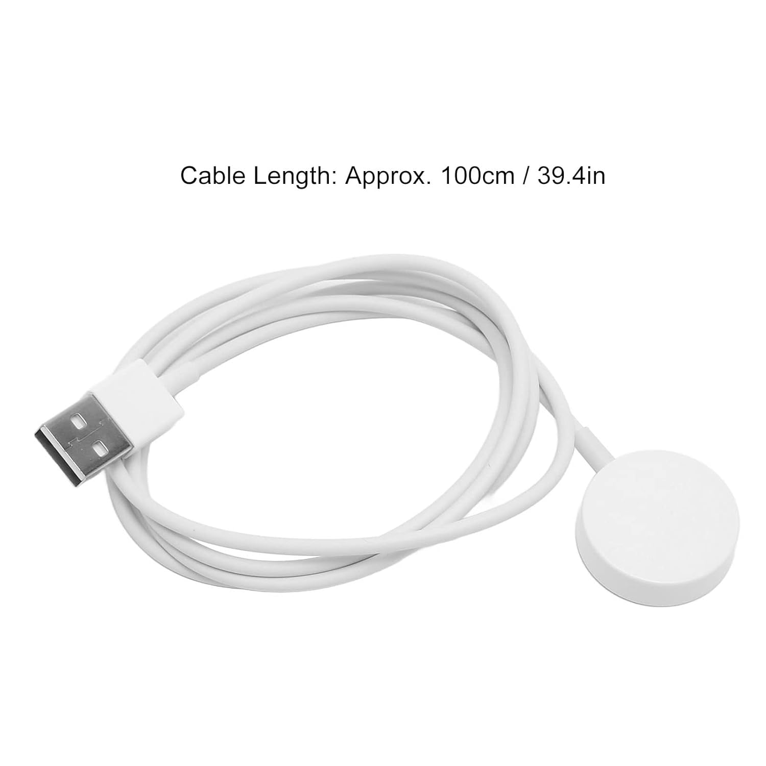 Diyeeni Charger 1 2 3 3.3ft USB Smartwatch Charging Cable Magnetic Charger for Q 1 2 Wander Marshal White - View 5 of 9