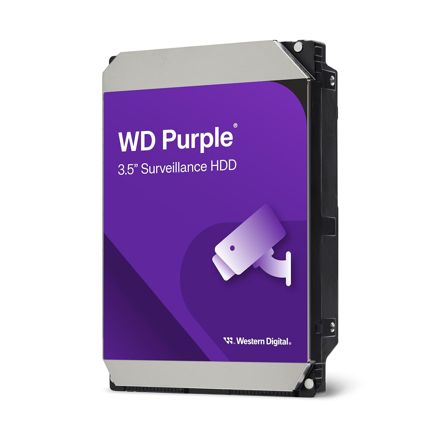 WD Western Digital 6TB WD Purple Surveillance Internal Hard Drive SATA 6 Gb/s 256 MB Cache 3.5 Inch WD64PURZ