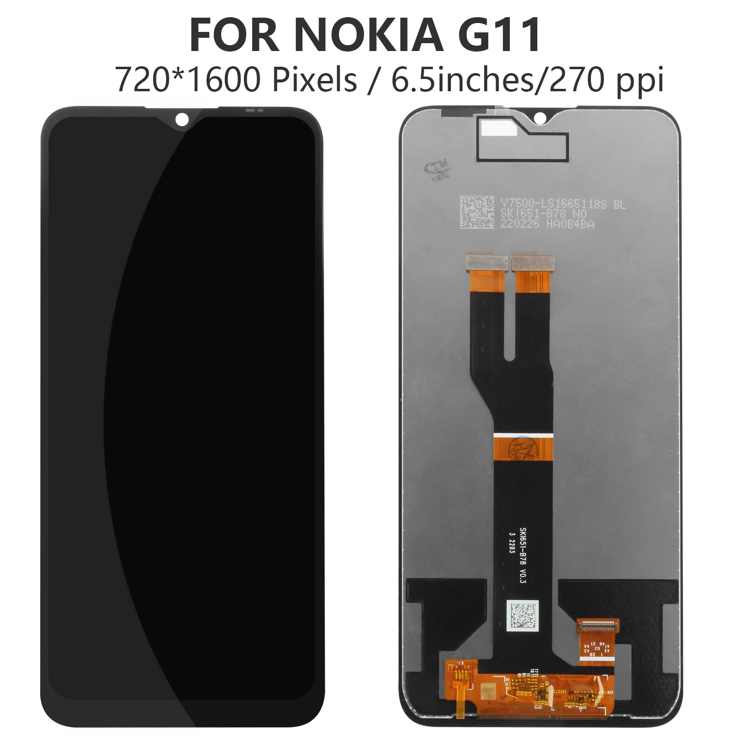A-MIND Nokia G11 G21 TA-1401 LCD Screen Replacement Digitizer Assembly Touch Screen Repair Parts - View 2 of 7