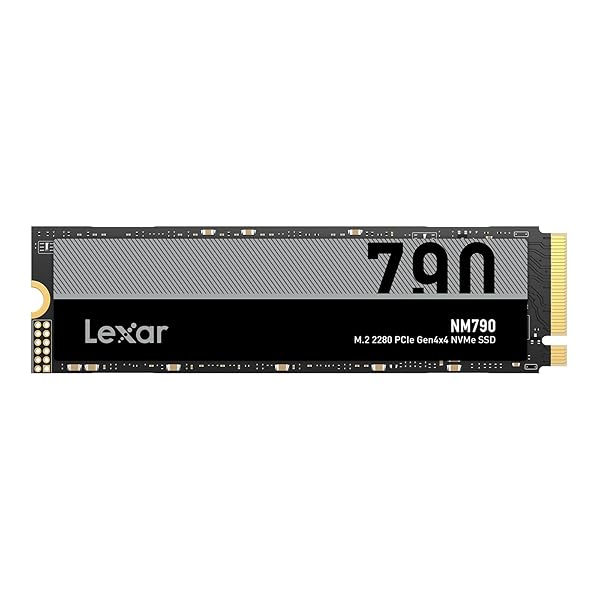 Lexar M.2 2TB PCIe Gen 4X4 NM790 NVMe SSD: Fast Storage Upgrade for Gamers & Creators