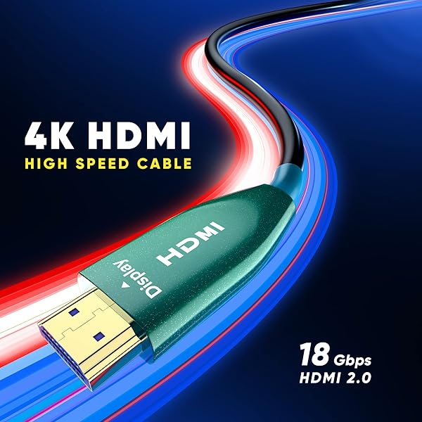 Maximm Maximm 4K HDMI Cable 500ft - High-Speed Fiber Optic 18Gbps, 4K60Hz, HDCP 2.2, 3D ARC-Compatible - View 4 of 9