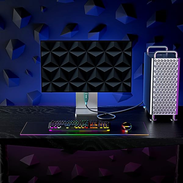 Maximm Maximm 4K HDMI Cable 500ft - High-Speed Fiber Optic 18Gbps, 4K60Hz, HDCP 2.2, 3D ARC-Compatible - View 5 of 9