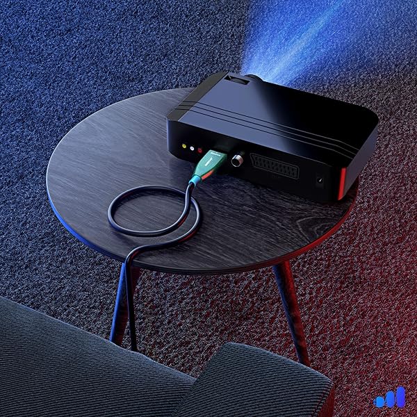 Maximm Maximm 4K HDMI Cable 500ft - High-Speed Fiber Optic 18Gbps, 4K60Hz, HDCP 2.2, 3D ARC-Compatible - View 7 of 9