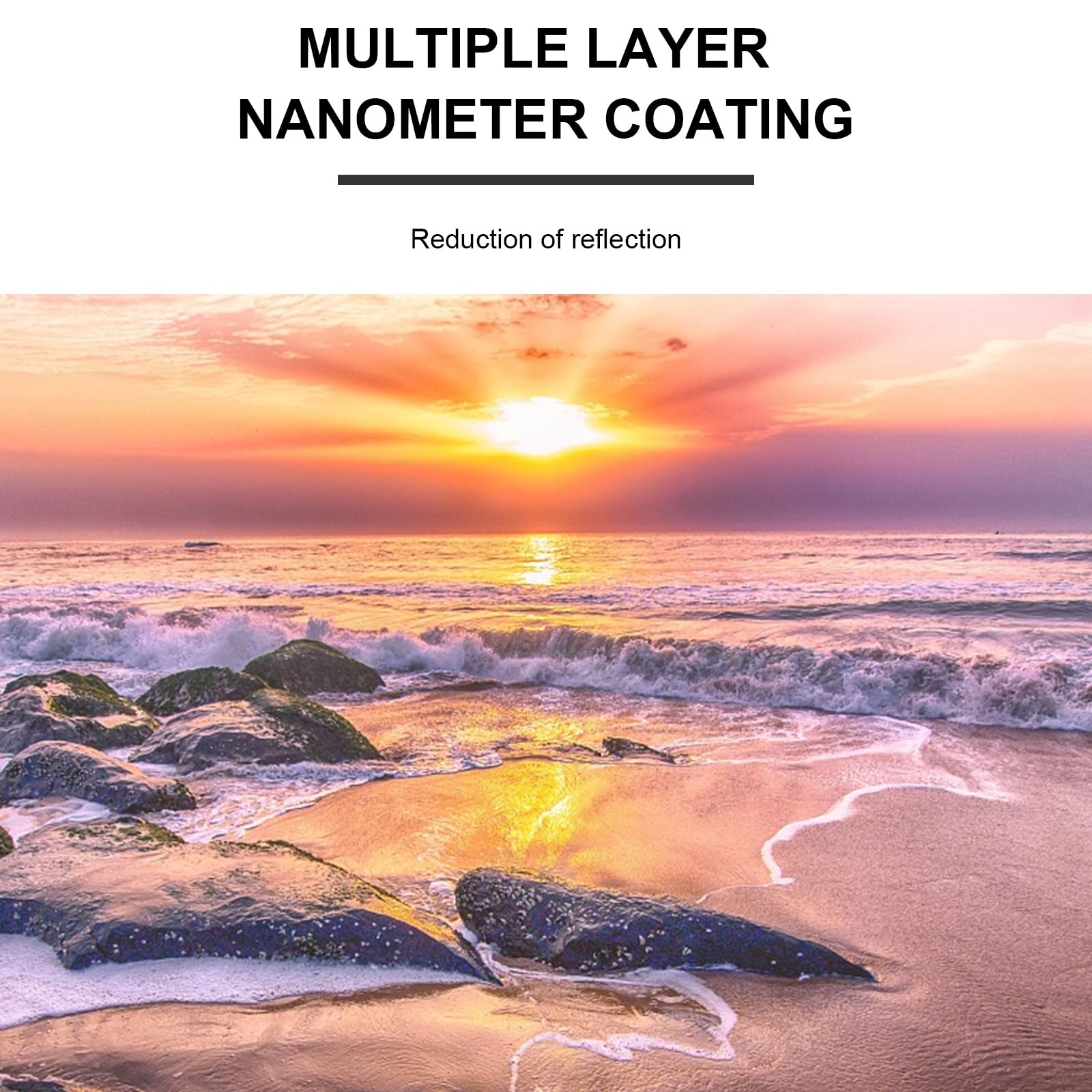 NEWKS NEWKS 55mm Variable ND Filter ND8 for Canon Nikon Sony Panasonic DSLR Cameras 3-Stop Neutral Density Lens Filter - View 6 of 6