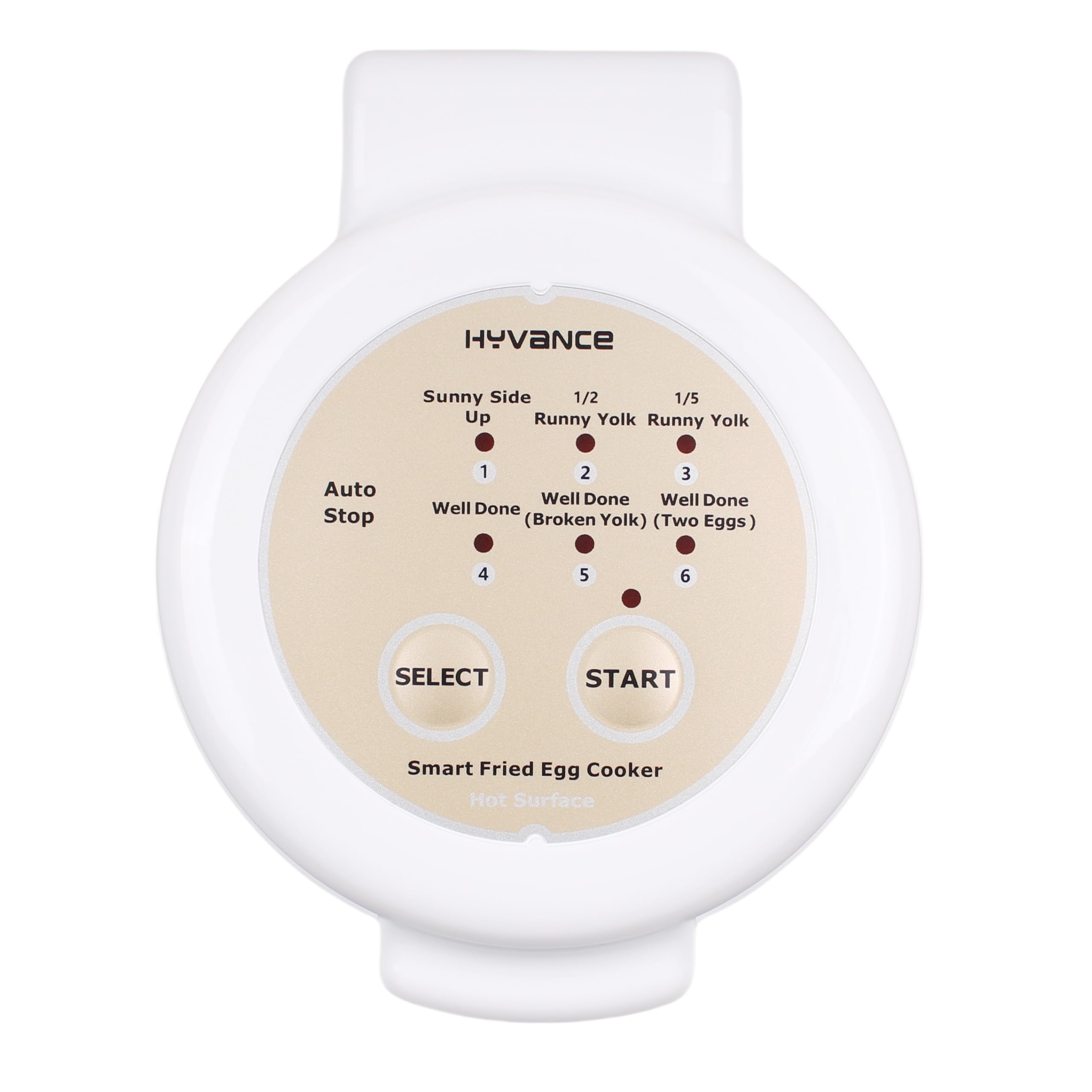 Hyvance Hyvance Smart Fried Egg Cooker Cooks 6 Eggs Perfectly with Sound Alert Non Stick Coating Ideal for Sunny Side Up and Over Easy Eggs - View 2 of 8