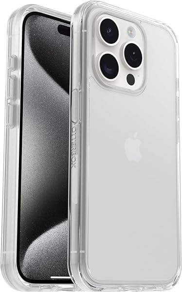 OtterBox OtterBox iPhone 15 Pro Symmetry Series Clear Case Ultra Sleek MagSafe Compatible with Raised Edges for Camera and Screen Protection - View 3 of 5