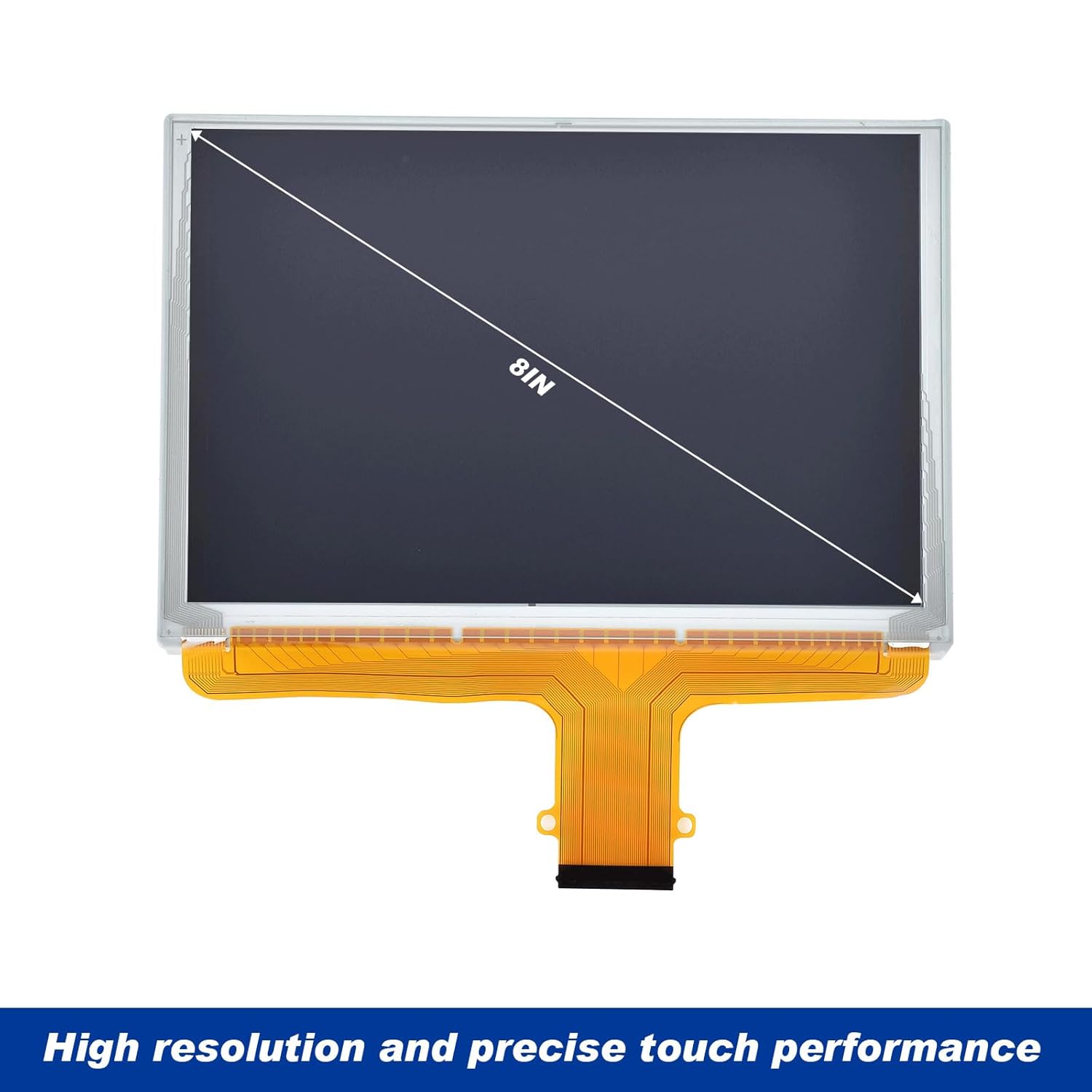 Dngbymx 8 Inch Touch Screen LCD Monitor Radio Navigation for Chevy Silverado Suburban Tahoe Colorado GMC Canyon Sierra Yukon 2015 2018 Replacement - View 4 of 6