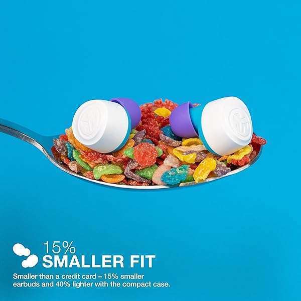 JLab JLab Go Air Pop True Wireless Earbuds: Fruity Pebbles, IPX4, Dual Connect, 3 EQ Settings & Bluetooth 5 - View 6 of 7