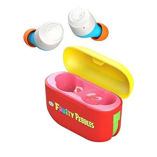 JLab JLab Go Air Pop True Wireless Earbuds: Fruity Pebbles, IPX4, Dual Connect, 3 EQ Settings & Bluetooth 5 - View 3 of 7