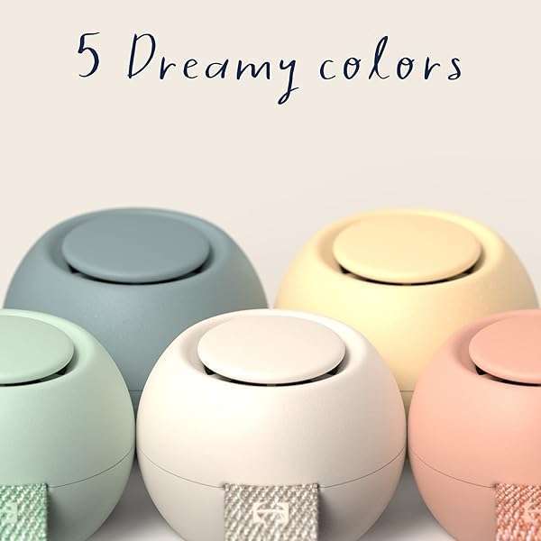 Hatch Baby Shop Hatch Rest Go: Portable Baby Sound Machine with 10 Soothing Sounds & Travel Clips - Perfect for Sleep & Baby Showers! - View 6 of 6