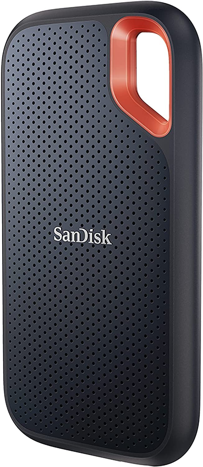 Sandisk SanDisk 1TB Extreme Portable SSD Up to 1050MB/s USB-C IP65 Water Resistant External Solid State Drive Sky Blue SDSSDE61-1T00-G25B - View 9 of 9