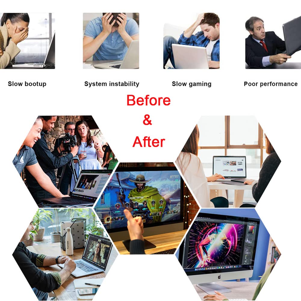 KINGDATA KINGDATA 512GB SSD for MacBook Pro A1708 Internal NVMe PCIe Gen3x4 Solid State Drive Upgrade 2016 2017 - View 9 of 9