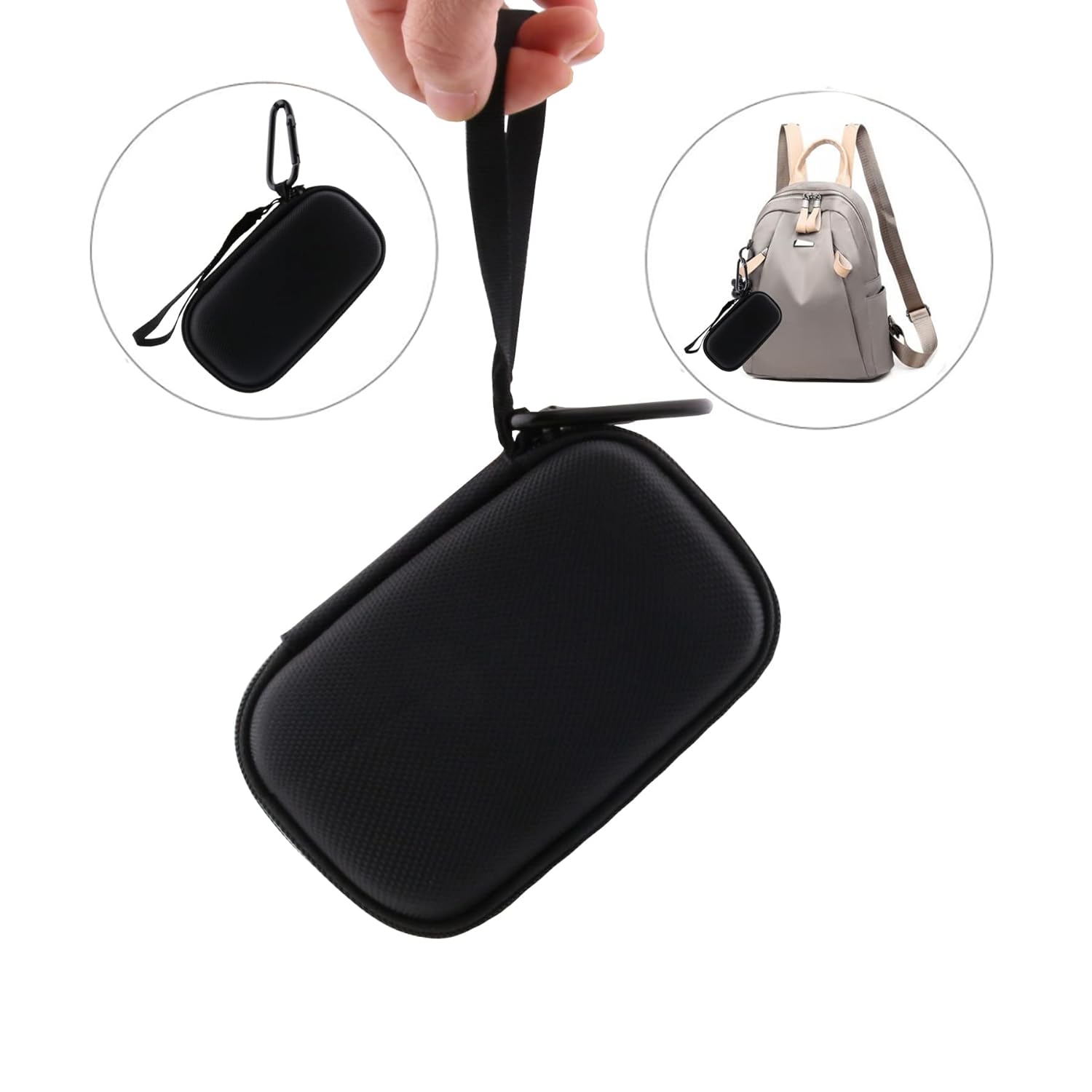 WERJIA WERJIA Hard Travel Case for Canon PowerShot V10 Vlog Camera Compact and Durable Protection - View 6 of 7