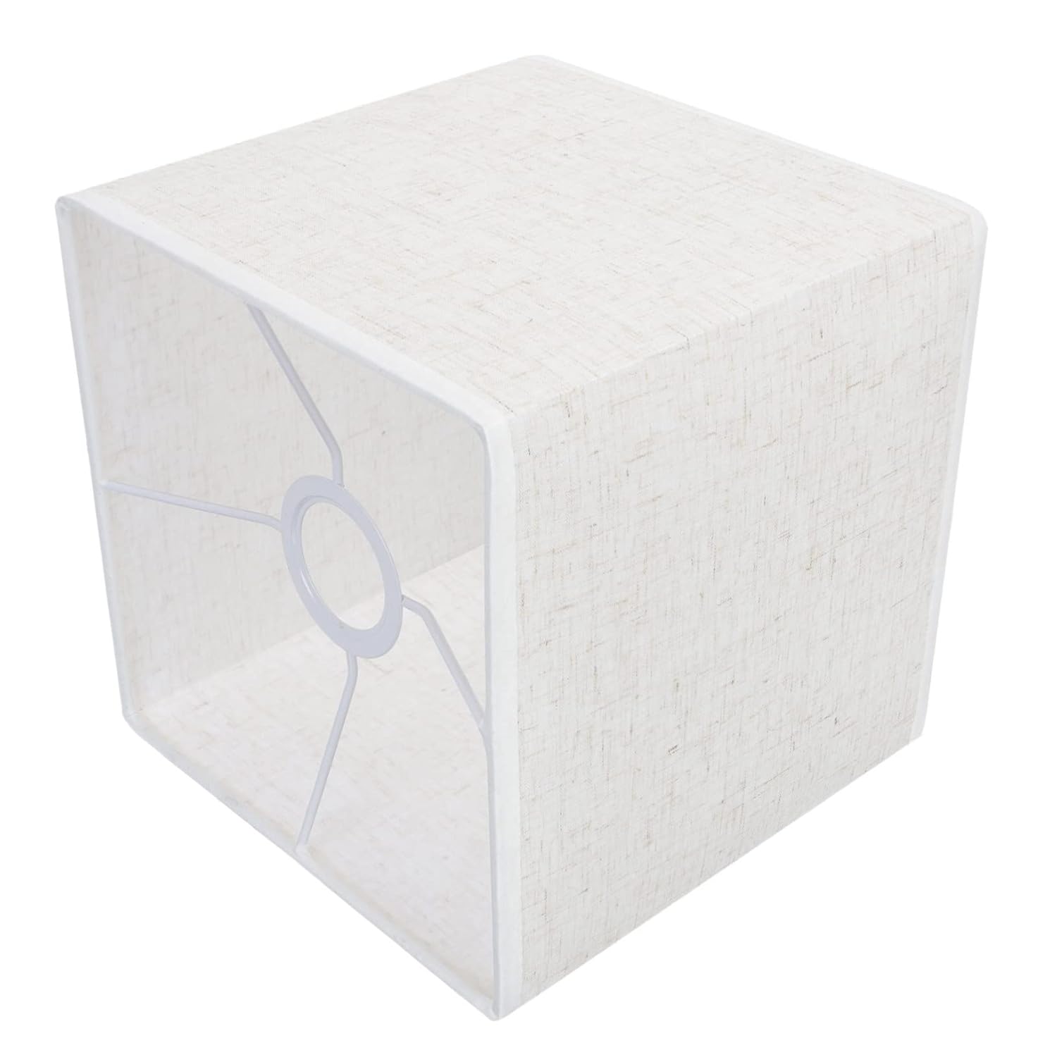 CAXUSD CAXUSD Retro Fabric Lampshade Chandeliers Square Linen Lamp Shade Multi-purpose Light Decor for Home and Beside Use