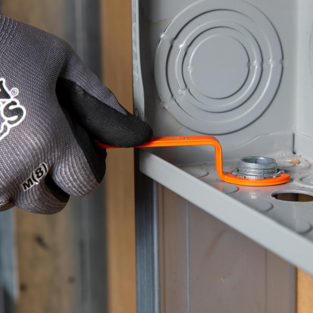 KLEIN TOOLS Klein Tools 50900R Conduit Lockout Wrench Set for Tight Spaces 3-Piece with Offset Bends for 1/2 3/4 and 1-Inch Locknuts - View 5 of 9