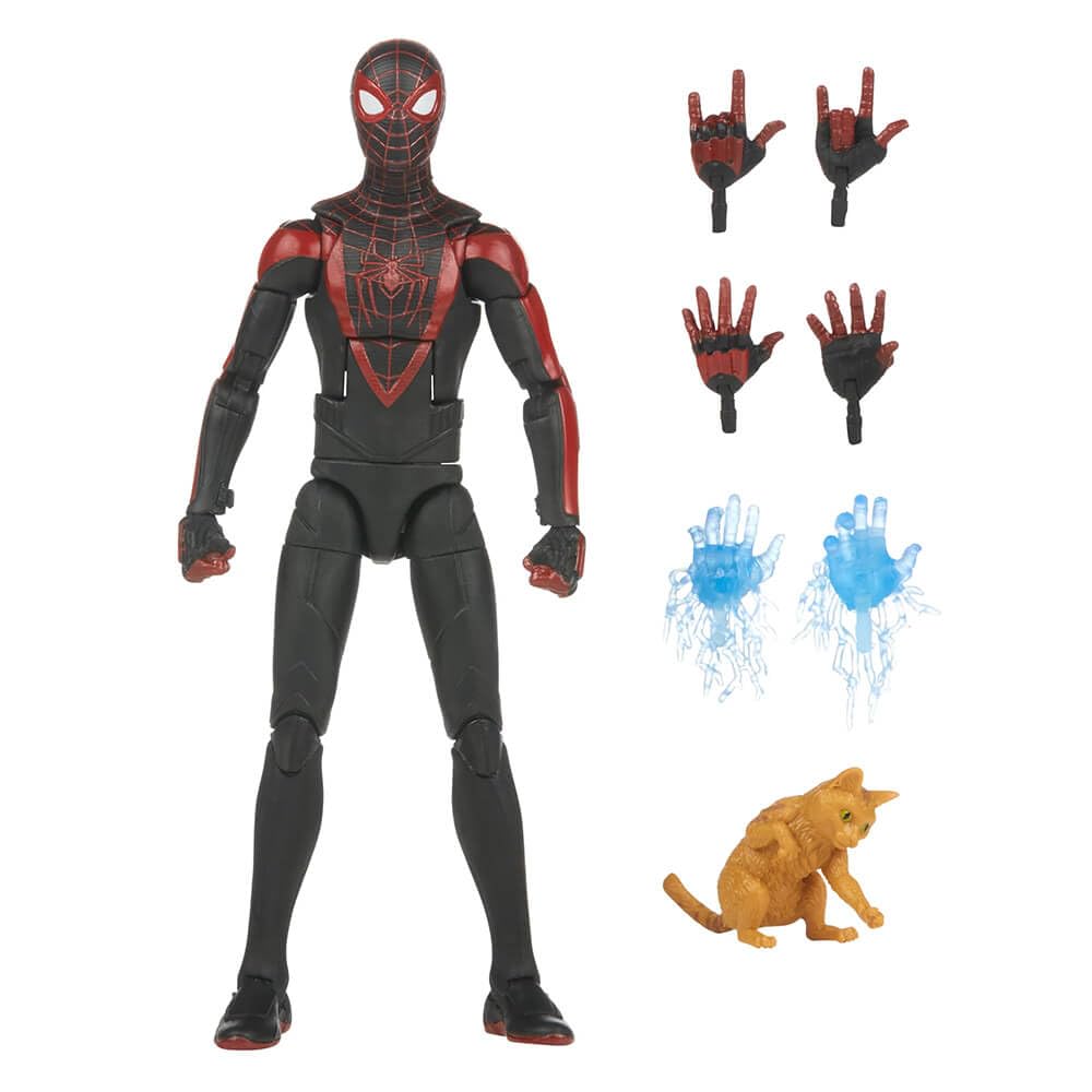 Spider-Man SPIDER-MAN Figure Miles Morales 15 cm Marvel Collectible Action Toy for Fans - View 3 of 5