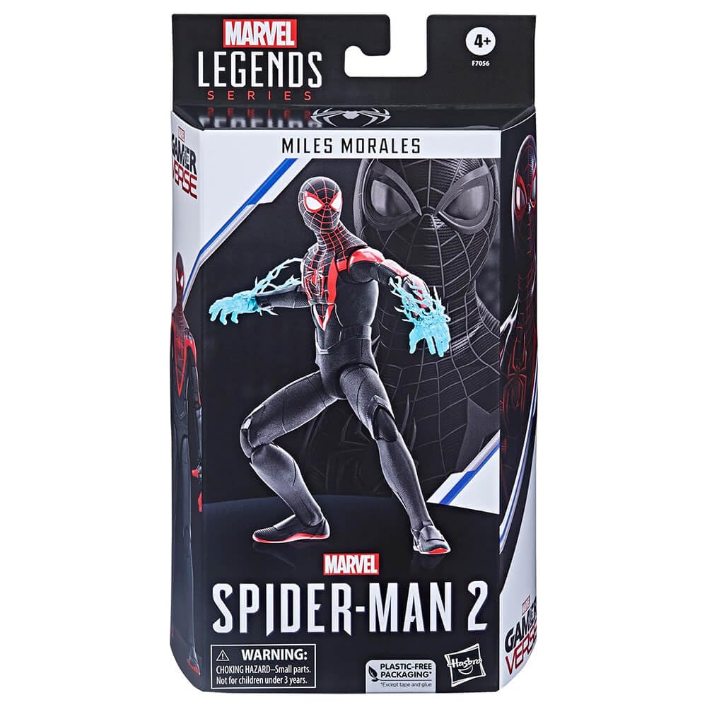 Spider-Man SPIDER-MAN Figure Miles Morales 15 cm Marvel Collectible Action Toy for Fans - View 4 of 5