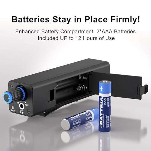 FZONE FZONE Upgraded In-Ear Monitor Amplifier: Superior Sound Quality & Durable Design with Stereo/Mono Switch - View 8 of 9