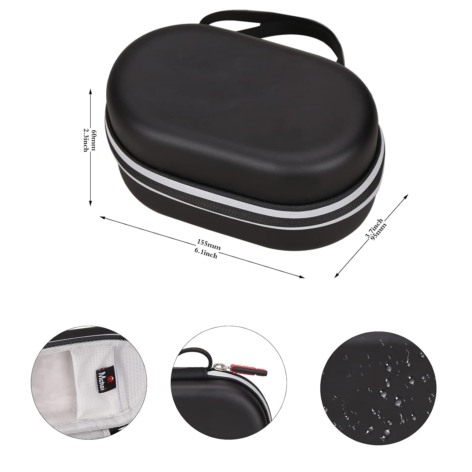 Mchoi Mchoi Wireless Gaming Mouse Travel Case for Logitech G502 X Plus Lightspeed RGB Gaming Mouse - View 8 of 9