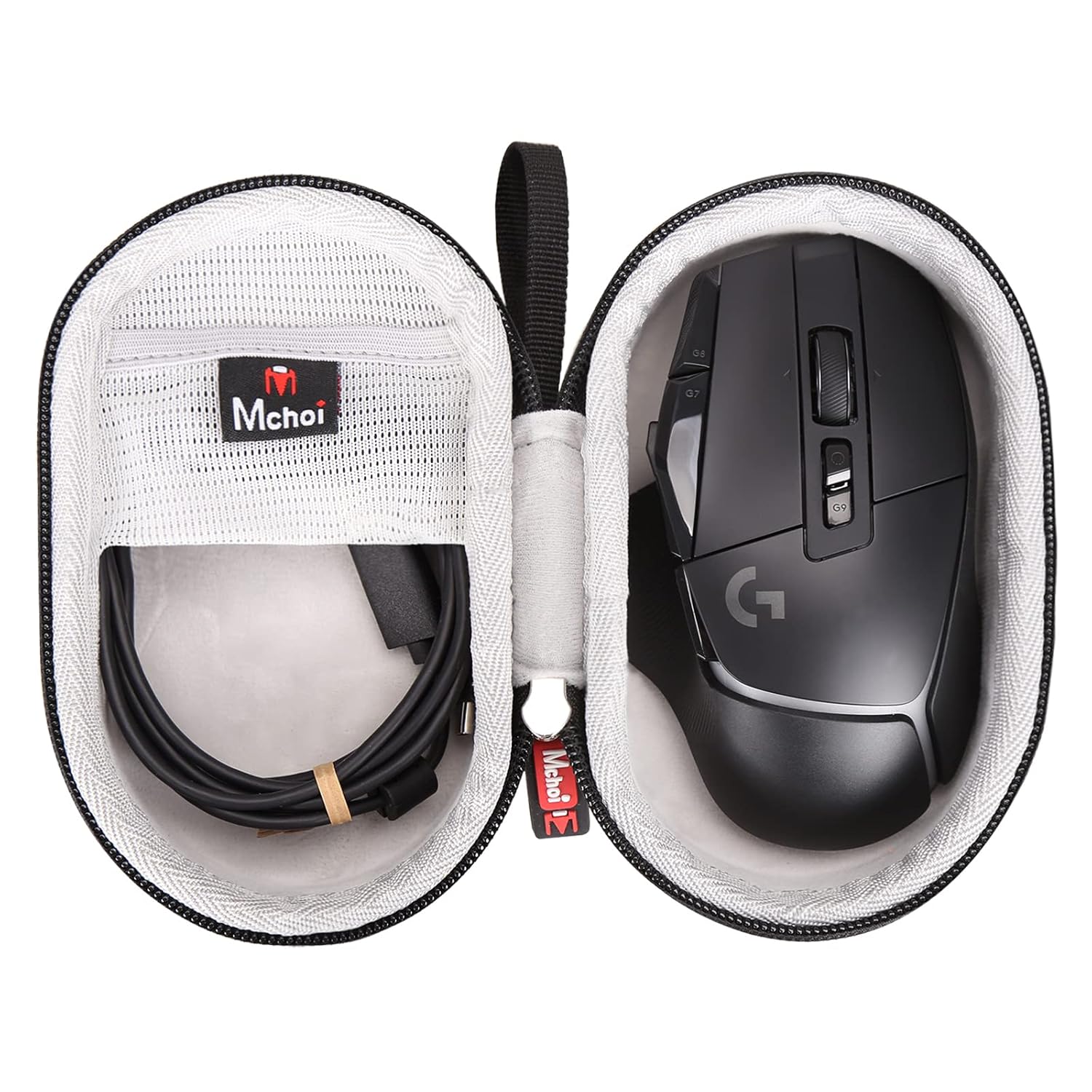Mchoi Wireless Gaming Mouse Travel Case for Logitech G502 X Plus Lightspeed RGB Gaming Mouse