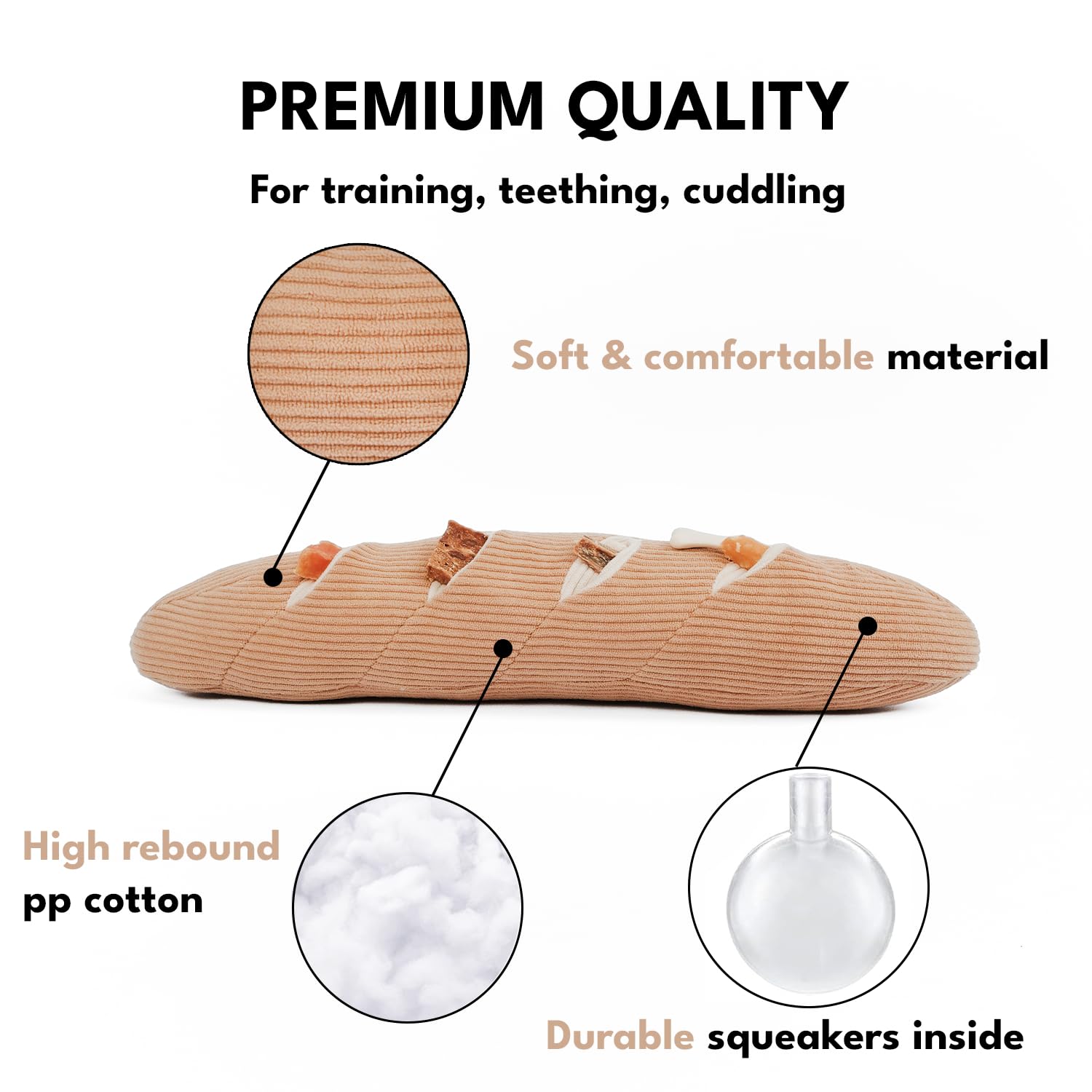 CHEWFFON CHEWFFON Interactive Dog Puzzle Toys for Stress Relief and Foraging Fun for Small Medium and Large Dogs - View 3 of 6