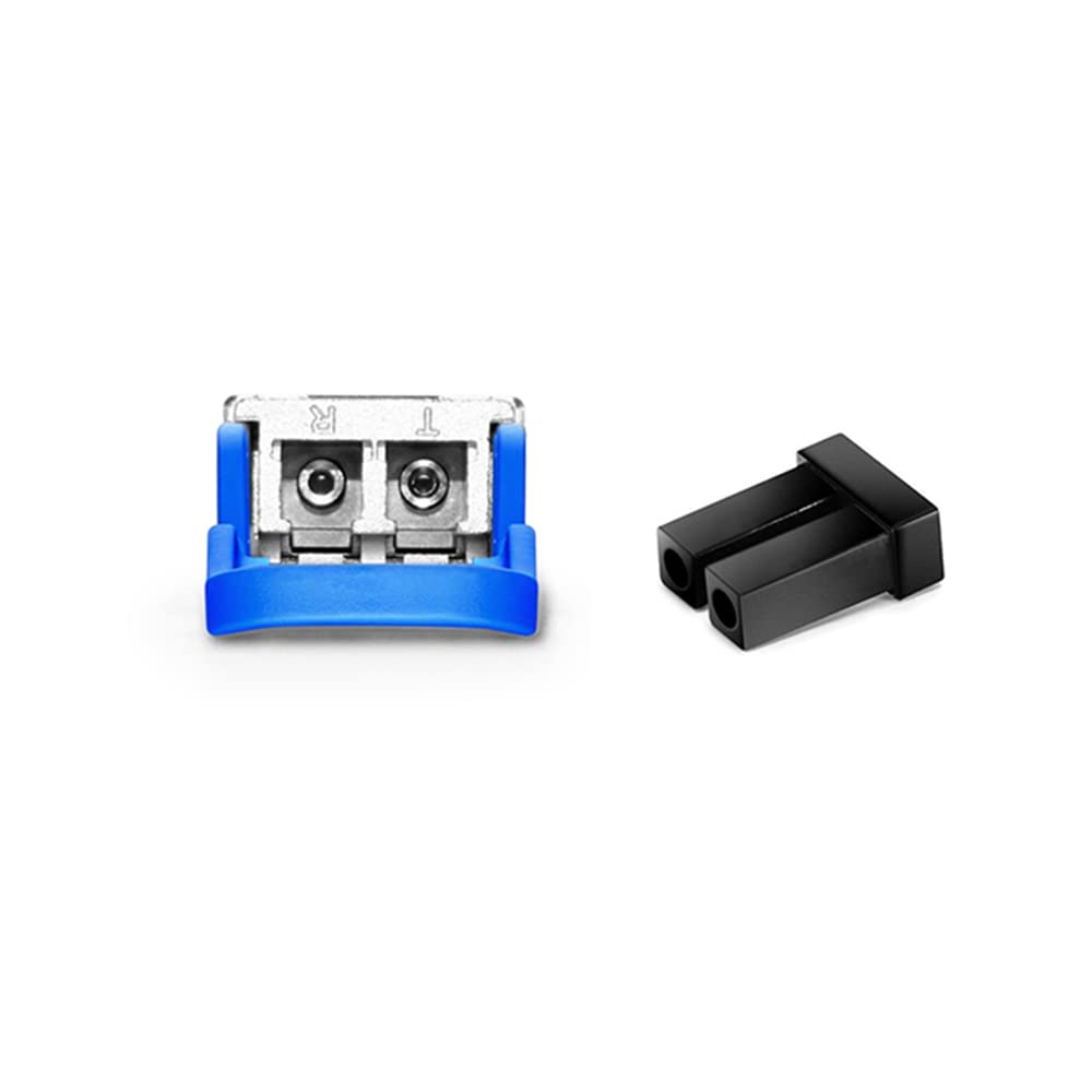 OPSTRAN SFP SFP+ SFP28 Dust Cover Anti Dust Fiber Optic Caps Transceiver Plugs Protector Black Silicone 100pcs - View 5 of 6