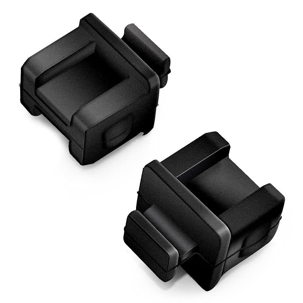 OPSTRAN SFP B Port Dust Cover Silicone Protector Plugs for Ethernet 100pcs Black 14mmx12mmx17mm - View 2 of 6