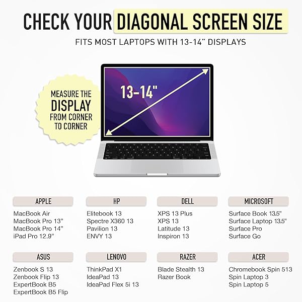 VANDEL VANDEL Original Puffy Laptop Sleeve Case for 13-14 Inch Laptops Compatible with MacBook Air Pro iPad Pro HP Dell ASUS - View 5 of 11