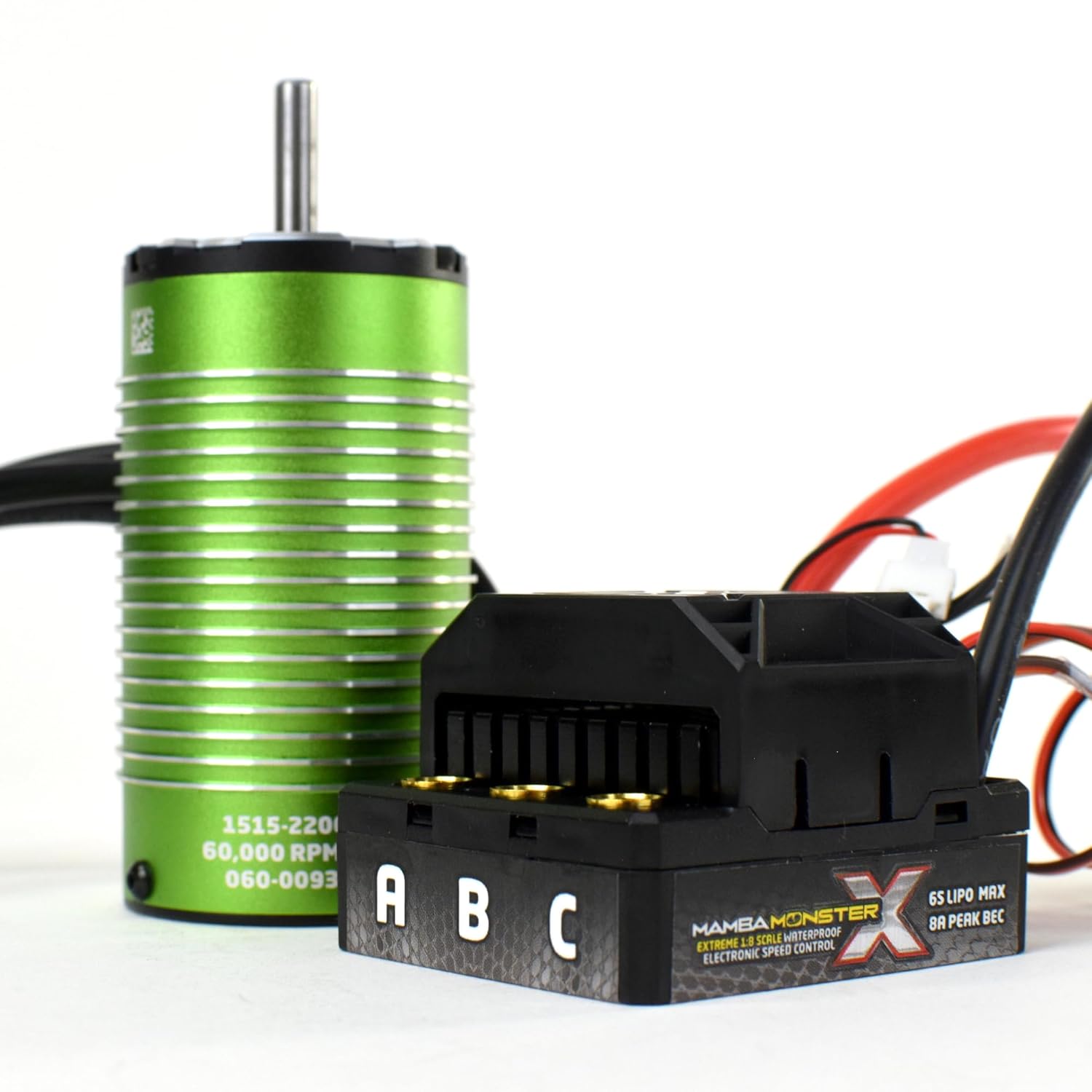 Castle Creations Castle Creations Mamba Monster X 25.2V ESC and 1515-2200Kv V2 Motor for Electric Motors and Accessories - View 2 of 5