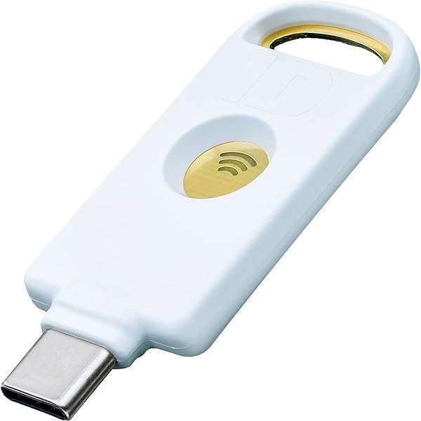IDENTIV Identiv uTrust FIDO2 NFC Security Key USB-C: Secure Your Online Accounts with FIDO, U2F & WebAuthn