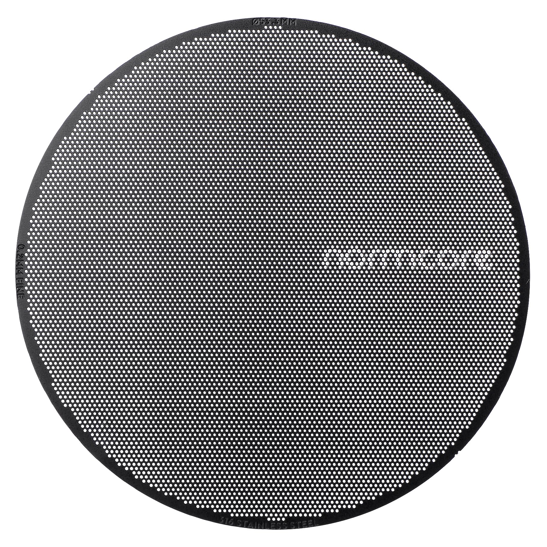 Normcore Normcore 53.3mm Ultra Slim Puck Screen and Metal Coffee Filter for 54mm Portafilter 200 Micron Laser Etched Stainless Steel