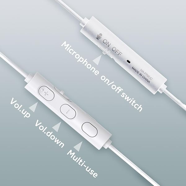 JVC JVC Gumy Connect USB-C Wired Earbuds: Delay-Free Sound for Gaming & Videos, Built-in DAC, 9.2mm Neodymium Drivers - HAFR9UCW - View 9 of 9