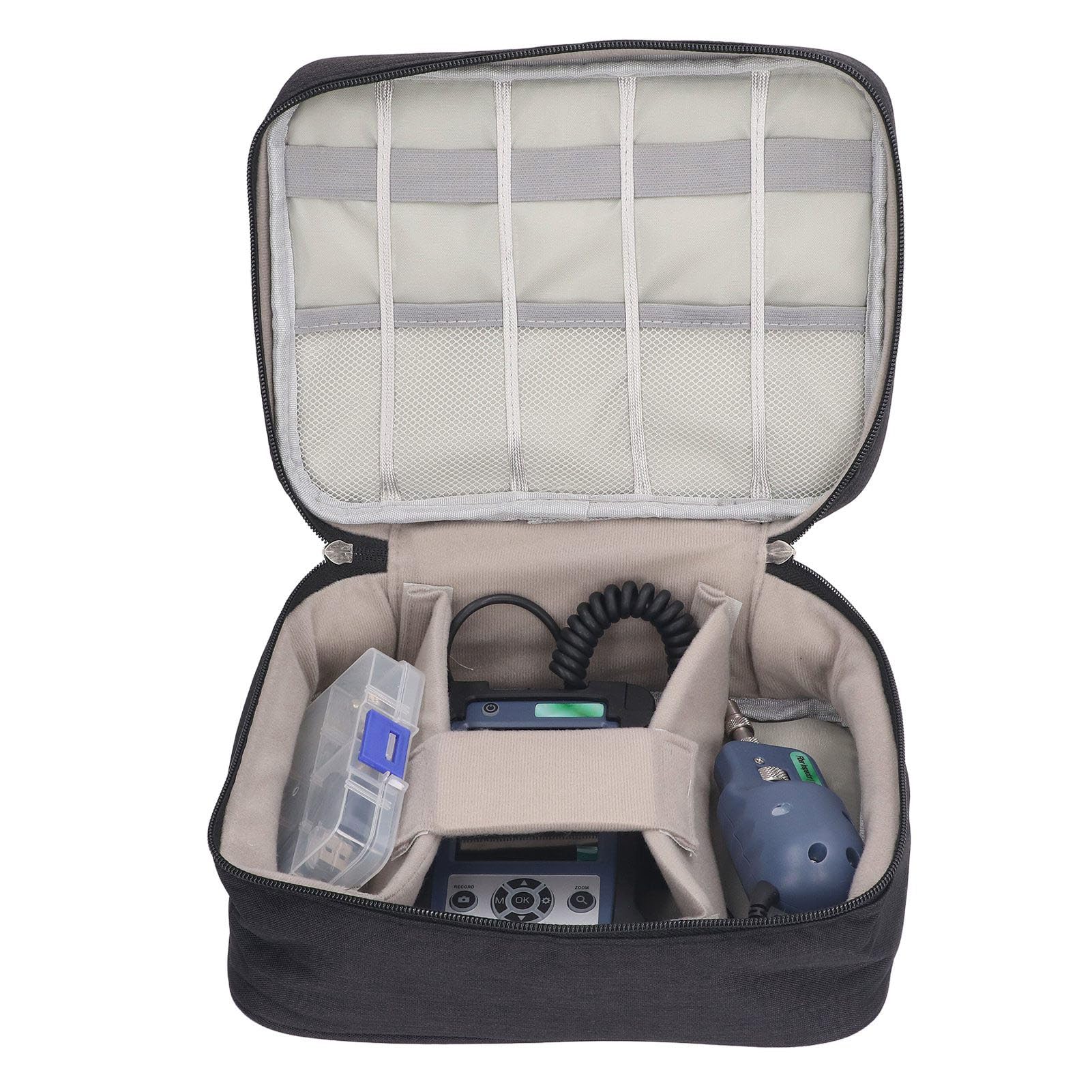 Marhynchus Marhynchus Handheld Fiber Microscope 400X Magnification Optical Fiber End Face Inspection Probe with 3.5in LCD Display - View 9 of 9