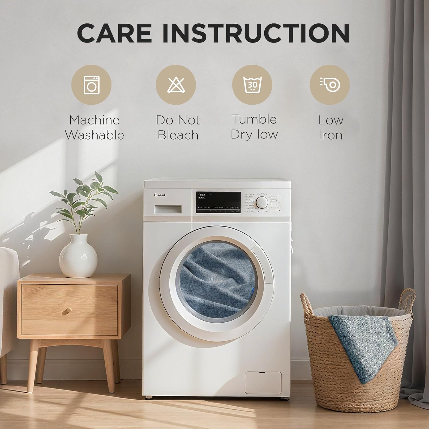 Joydeco Joydeco 90 Inch Blackout Curtains Set of 2 Sky Blue Room Darkening Thermal Drapes for Bedroom Privacy Protection - View 8 of 9