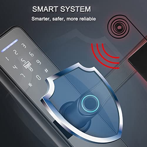 Yctze Yctze Smart Door Lock Electronic Fingerprint Password Keyless Entry Home Security System - View 4 of 9