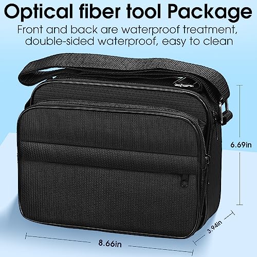 BAOSHLA BAOSHLA Fiber Termination Kit 11 in 1 FTTH Cold Connection Tool with Visual Fault Locator Optical Power Meter Cleaver Stripper Pliers Adapter - View 8 of 9