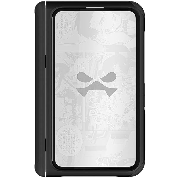 Ghostek Ghostek ATOMIC Slim Clear Case for Google Pixel Fold with Aluminum Bumper Heavy Duty Shockproof Protection Designed for 2023 Model Black - View 8 of 10
